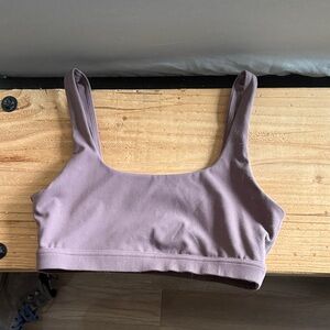 POPFLEX Dusty Purple Crop Top